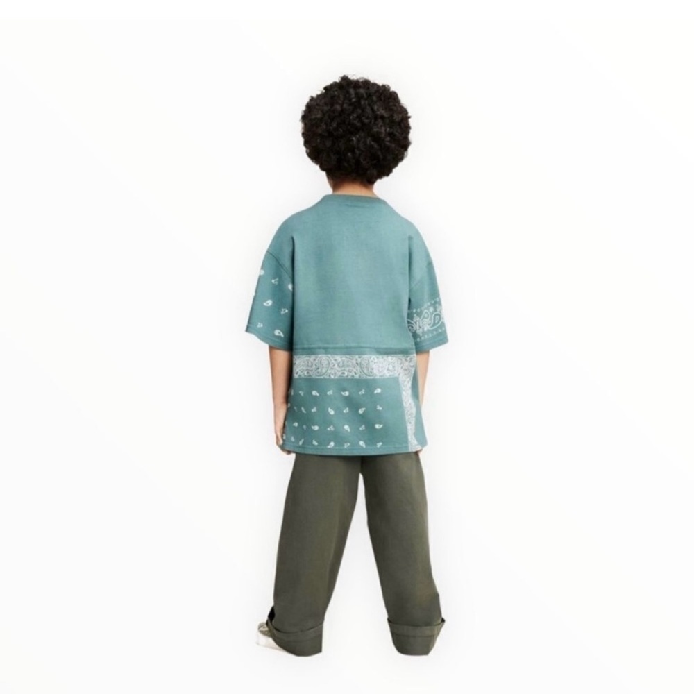 Zara Olive Green Kids Trousers - Picture 9 of 14